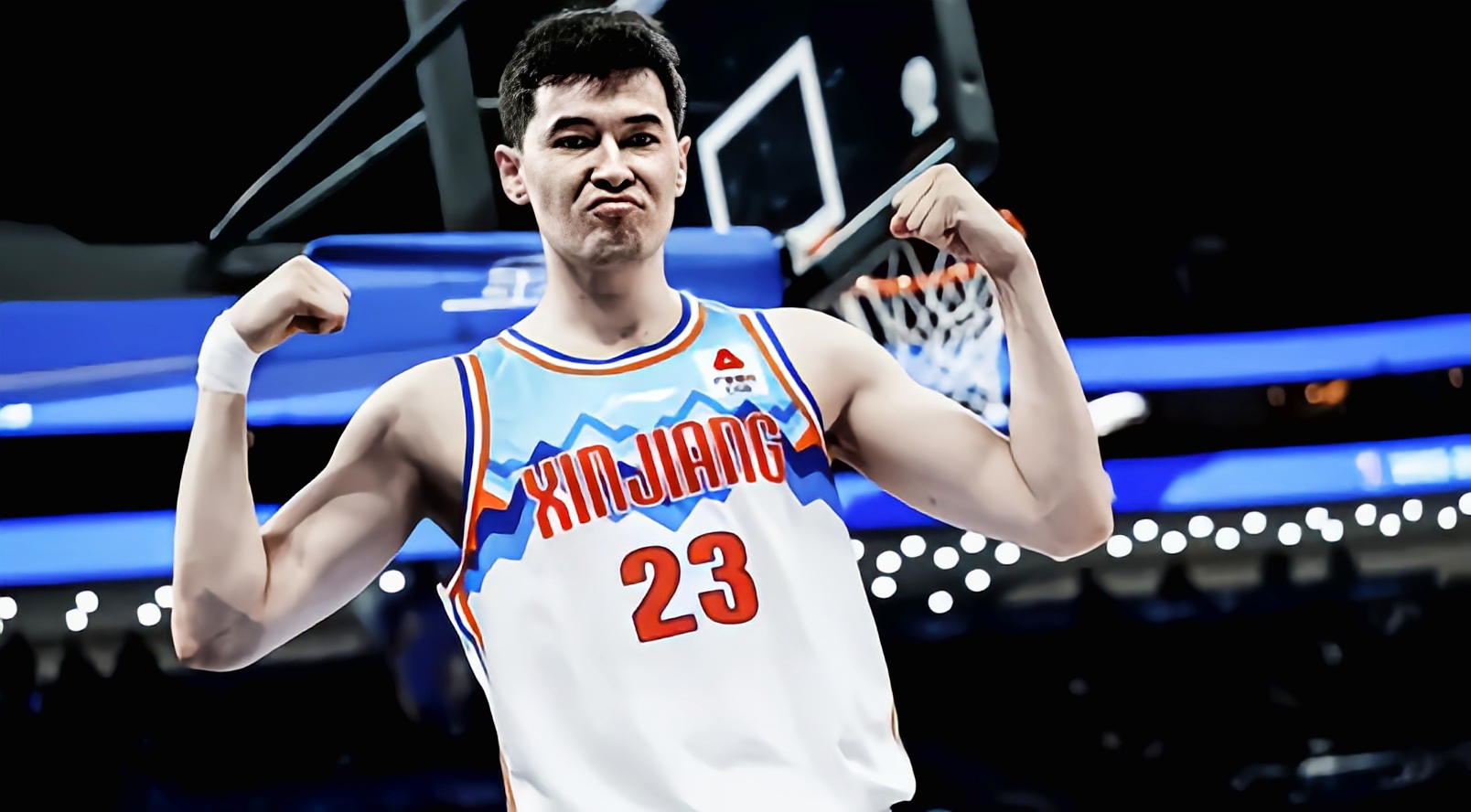 76人力克勇士，高诗岩刷新纪录