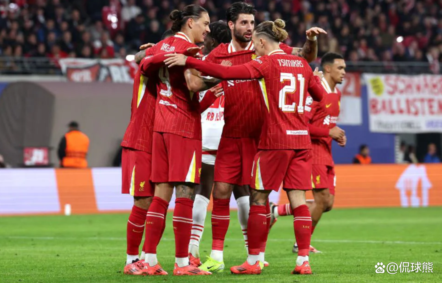 利物浦横扫曼城，姆巴佩统治全场